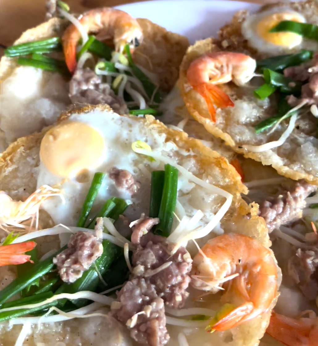 bánh xèo tôm nhảy Quảng Ngãi