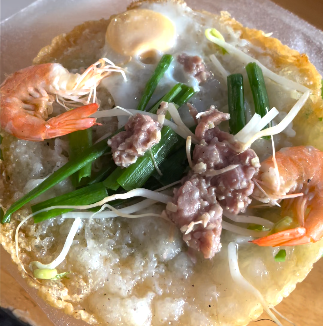 bánh xèo tôm nhảy Quảng Ngãi