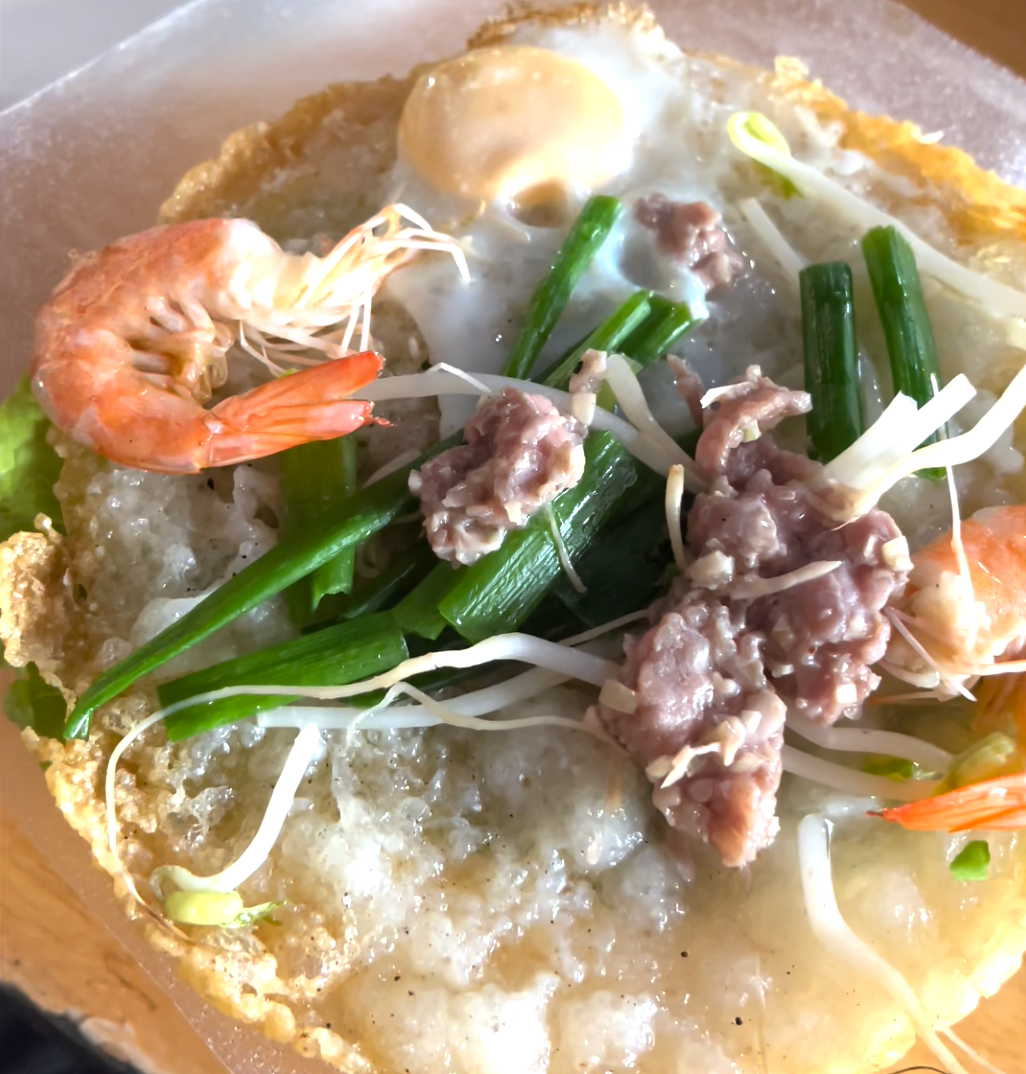 bánh xèo tôm nhảy Quảng Ngãi