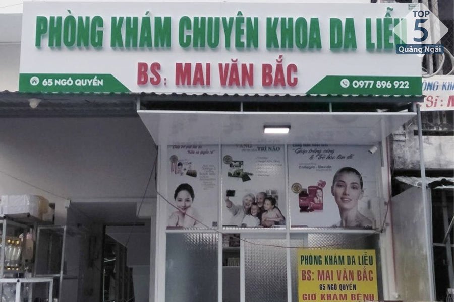 Bác sĩ da liễu Quảng Ngãi Mai Văn Bắc
