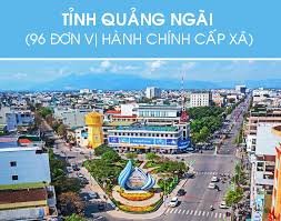 Danh sách xã phường Quảng Ngãi mới 2025