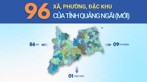 Tổng quan về việc sắp xếp đơn vị hành chính tại Quảng Ngãi